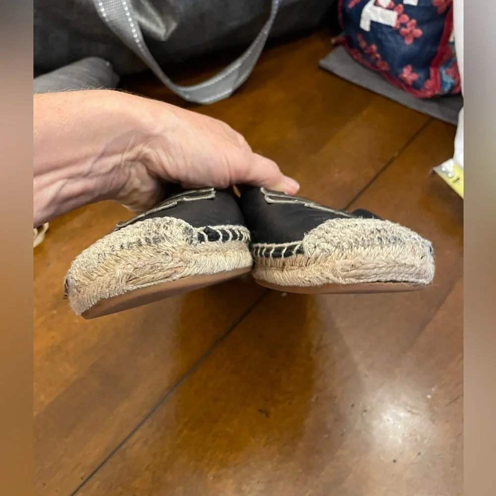 Tory Burch Black Ines Espadrilles 9.5